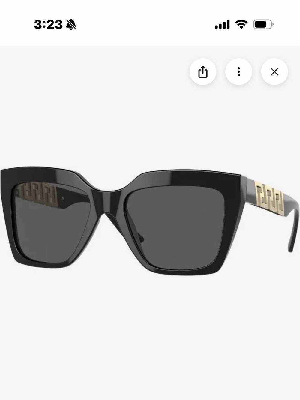 Versace VE4418 square sunglasses